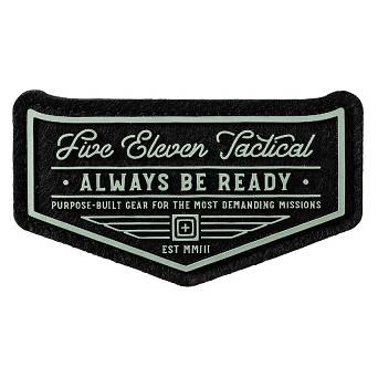 Patch, Manufacturer : 5.11, Model : Always Be Ready Patch, Color : Black