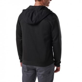 Men's Hoodie, Manufacturer : 5.11, Model : Arms Full Zip Jacket, Color : Black