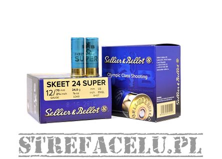 Amunicja śrutowa Skeet 24g Super S&B śrut 9-2.00mm // 12/70