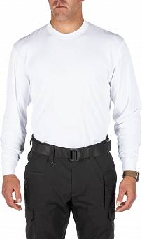 Men's T-shirt x 2, Manufacturer : 5.11, Model : Performance Utlili-t Long Sleeve 2-Pack, Color : White