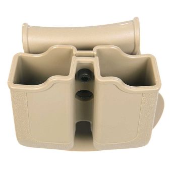 Double Magazine Pouch MP00 for Glock 17/19, Beretta PX4 Storm, H&K P30 / VP9 IMI-Z2000 Tan