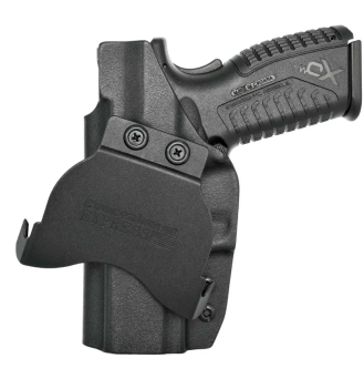 Kabura zewnętrzna prawa do pistoletu Springfield XDM 3.8", RH OWB kydex, kolor: czarny