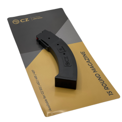 15-round Magazine (Polymer), Compatibility : CZ 452/455/457/512, Manufacturer : CZ (Czech Republic)