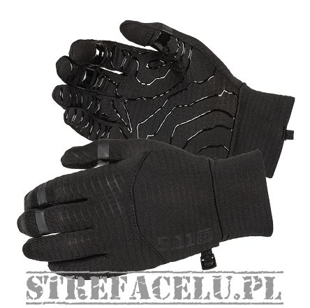 Gloves, Stratos Stretch Fleece Gloves, Manufacturer : 5.11, Color : Black