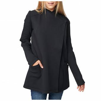 Women's Sweatshirt, Manufacturer : 5.11, Model : Audrey Coverup, Color : Black Ash