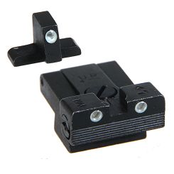 Meprolight ML-21516 Adjustable Self Illuminated Night Sights for H&K USP Full size/Expert