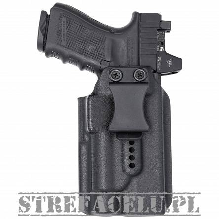 IWB Lux  Holster, Compatibility : Streamlight TLR-1, Manufacturer : Concealment Express, Material : Kydex, For Persons : Right Handed, Color : Black