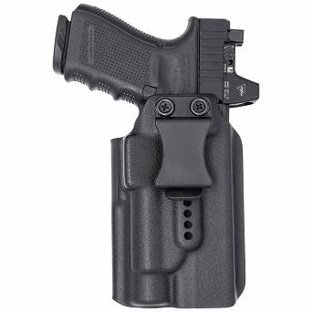 IWB Lux  Holster, Compatibility : Streamlight TLR-1, Manufacturer : Concealment Express, Material : Kydex, For Persons : Right Handed, Color : Black