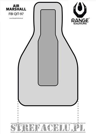 Tarcze Strzeleckie Test Air Marshal 50szt Range Solutions