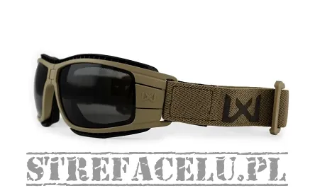 Gogle WileyX LYNX Grey/Clear 1501T / Tan Frame