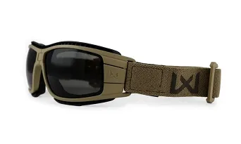 Gogle WileyX LYNX Grey/Clear 1501T / Tan Frame