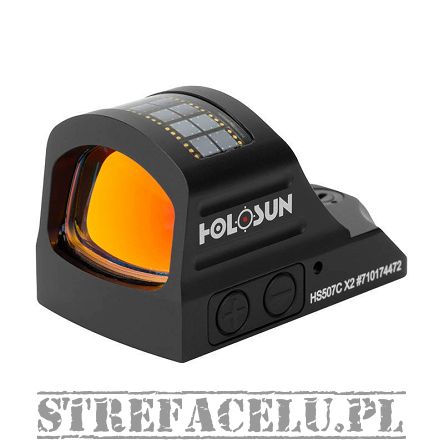 Holosun - HS507C X2 Micro Red Dot - Solar Panel