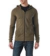 Men's Hoodie, Manufacturer : 5.11, Model : Zone Full Zip Hoodie, Color : Ranger Green