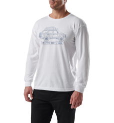 Long Sleeve Shirt, Manufacturer : 5.11, Model : Offroad Dreaming Long Sleeve Tee, Color : White