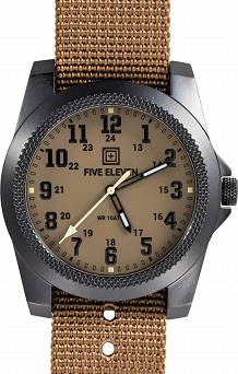 Watch, Manufacturer : 5.11, Model : Pathfinder Watch, Color : Kangaroo