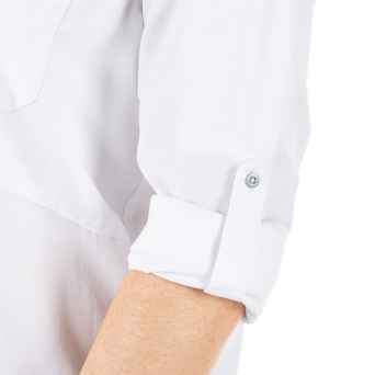 Women's Shirt, Manufacturer : 5.11, Model : Nikita Long Sleeve Shirt, Color : White