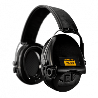Słuchawki aktywne MSA Supreme Pro-X Czarne
