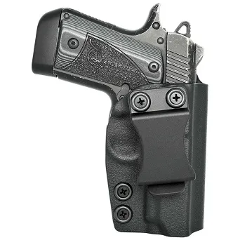 Kabura wewnętrzna prawa do pistoletu Kimber Micro 9, RH IWB kydex, kolor: czarny