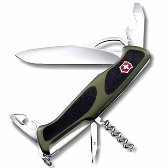 Victorinox - Pocket Knife RangerGrip 61 - Green/Black