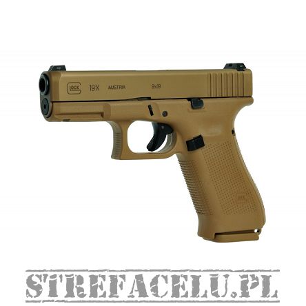 Glock 19 X Pistol, Color : Coyote, Caliber 9mm