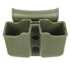 Double Magazine Pouch MP05 Sig P250/P227/HK USP/1911 .45ACP Green