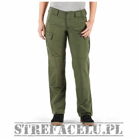 Women's Pants, Manufacturer : 5.11, Model : Stryke Women's Pant, Color : Tdu Green