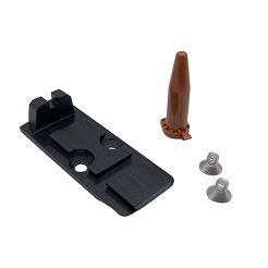 Sig Sauer Legion/M18/M19 (P320 with detachable rear sight) mounting plate + rear sight for Aimpoint Acro  - 2BME019