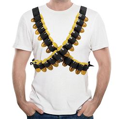 Belts pouches with beer ammunition