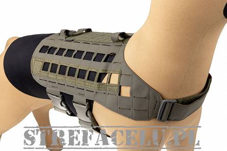Dog Harness, Manufacturer : Raptor Tactical (USA), Model : K9 Zephyr MK2 Dog Harness, Color : Ranger Green