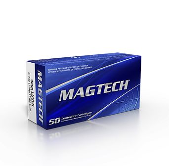 Ammunition 9x19, Manufacturer : Magtech, Type : FMJ 8,0G