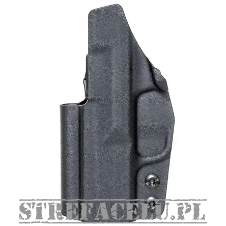 Left inside holster for FN 509 Compact OR pistol, LH IWB kydex, color: black