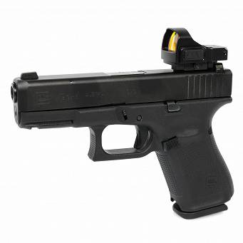Glock 17 gen. 5 with Mepro MicroRDS red dot & night sights