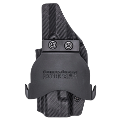 OWB Holster, Compatibility : CZ Shadow 2 Compact, Manufacturer : Concealment Express, Material : Kydex, For Persons : Right Handed, Finish : Carbon