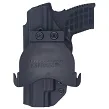 Left external holster for Keltec P15 pistol, LH OWB kydex, color: black - 2
