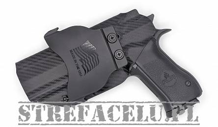 OWB Holster, Compatibility : IWI Jericho 941 F9 Full Size Steel Frame, Manufacturer : Concealment Express, Material : Kydex, For Persons : Right Handed, Finish : Carbon