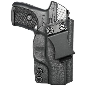 IWB Holster, Compatibility : Ruger LC9/LC9s/LC380/EC9s, Manufacturer : Concealment Express, Material : Kydex, Color : Black