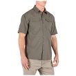 Men's Shirt, Manufacturer : 5.11, Model : Freedom Flex Short Sleeve Shirt, Color : Ranger Green - 3