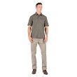 Men's Shirt, Manufacturer : 5.11, Model : Freedom Flex Short Sleeve Shirt, Color : Ranger Green - 5