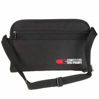 Black belt pouch for a pistol - CED#1200 Bag (holster disign) Black