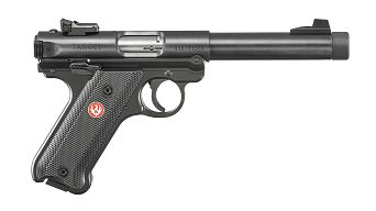 Pistolet Ruger MkIV Target Blk z gwintem kal.22LR (40178)