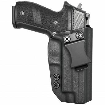 IWB Holster, Compatibility : Sig Sauer P226 with rail, Manufacturer : Concealment Express, Material : Kydex, Color : Black