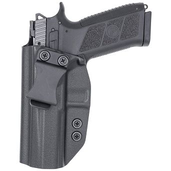 IWB Holster, Compatibility : CZ P-09, Manufacturer : Concealment Express, Material : Kydex, For Persons : Left Handed, Color : Black