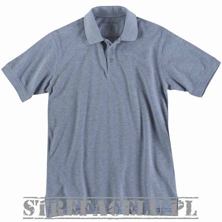 Men's Polo, Manufacturer : 5.11, Model : Professional Short Sleeve Polo, Color : Heather Gray