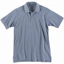Men's Polo, Manufacturer : 5.11, Model : Professional Short Sleeve Polo, Color : Heather Gray