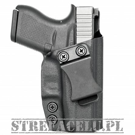 IWB Holster, Compatibility : Glock 43/43X MOS, Manufacturer : Concealment Express, Material : Kydex, Color : Black