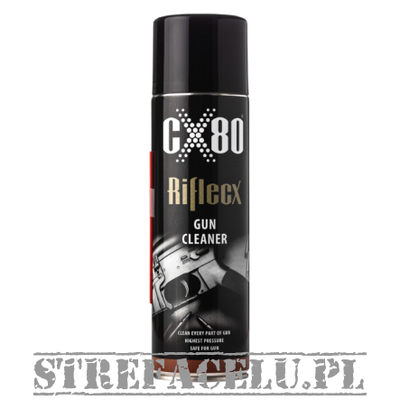 Zmywacz do czyszczenia i odtłuszczania broni 500ml CX80 RiflecX
