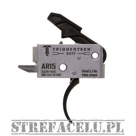 Trigger Mechanism - TriggerTech Ar15 Duty - Curved - PVD Black - 5,5lbs - Two Stage