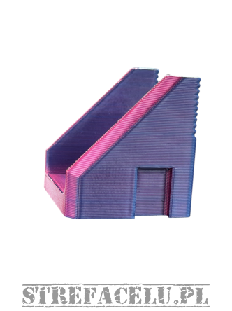 Uchwyt magnetyczny na pistolet - PISTOLHOLDER - Różowy/Niebieski