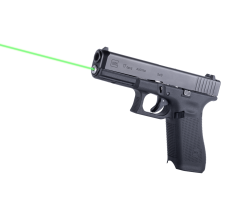 Wskaźnik laserowy w żerdzi do pistoletu Glock 17/17MOS/34MOS Gen5 - Zielony - Lasermax LMS-G5-17G