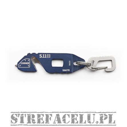 Glass Breaker Keyring, Manufacturer : 5.11, Model : Edt Rescue, Color : Alert Blue